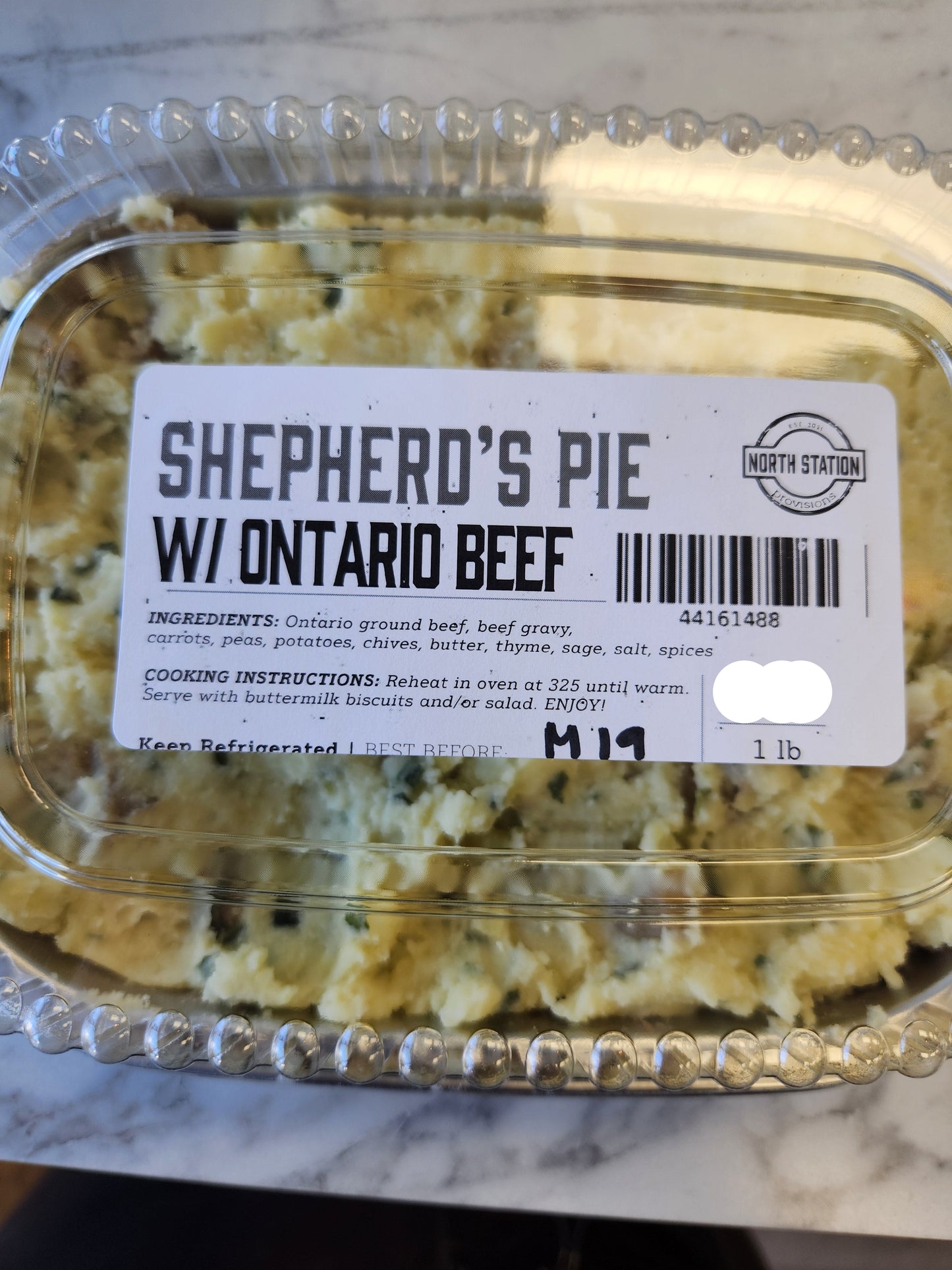 Shepherd's Pie w/ Ontario Beef (2lbs)