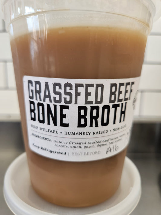 Grass Fed Beef Bone Broth (1 L) - Pre-Order Christmas